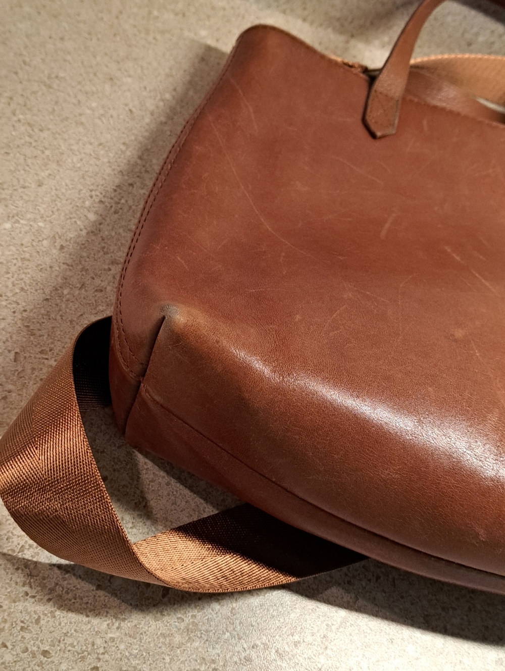 Madewell Transporter Tote Crossbody Bag - Picture 11 of 14